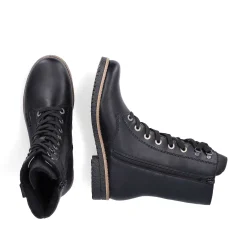 Rieker DameStøvler Med Ledning Dyb Sorte