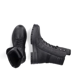 Rieker DameStøvler Med Ledning Dyb Sorte