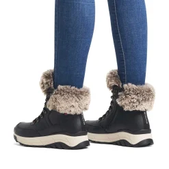 Rieker DameStøvler Med Ledning Urban Black