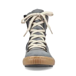 Rieker DameStøvler Med Ledning Bla Gra