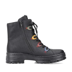 Rieker DameStøvler Med Ledning Dyb Sorte