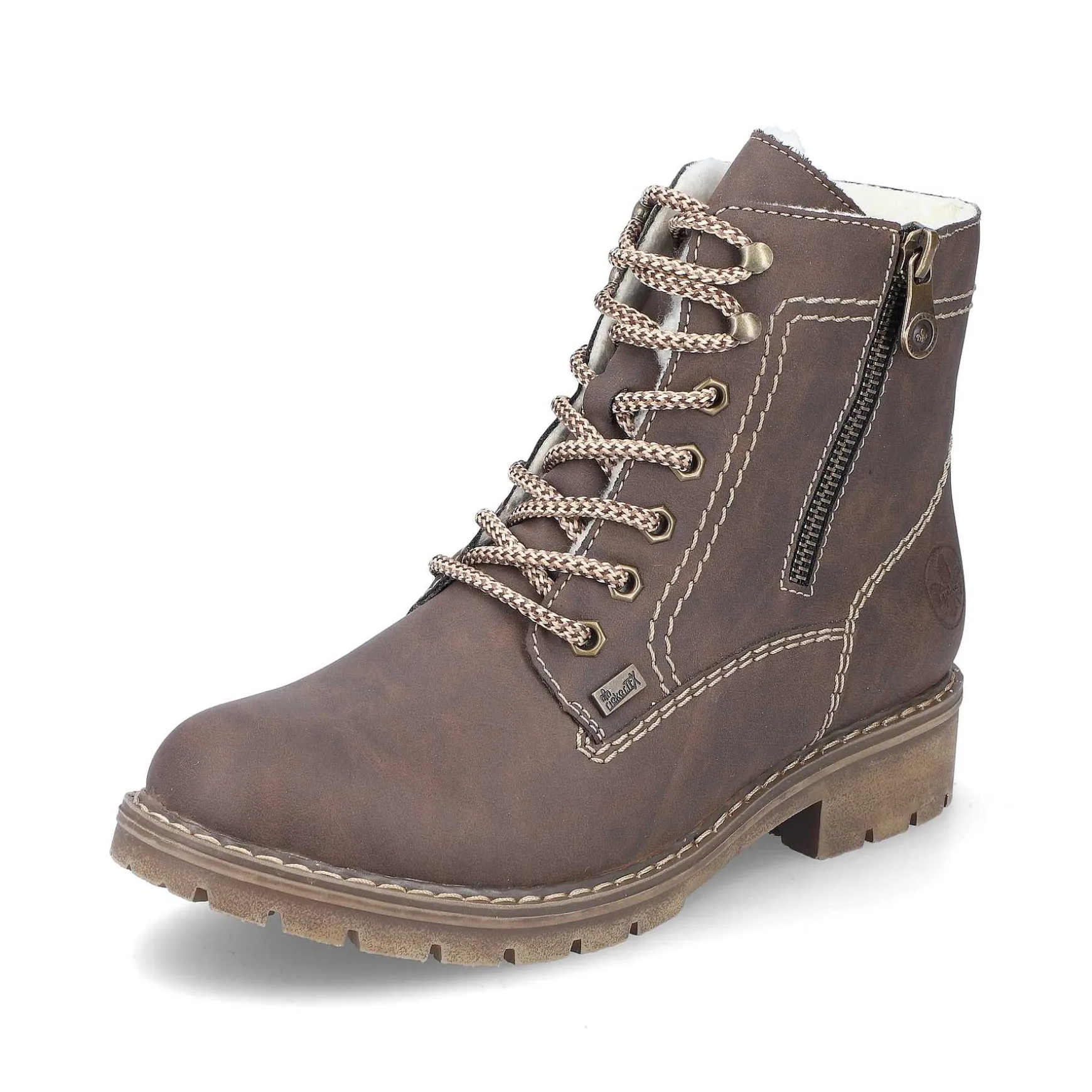 Rieker DameStøvler Med Ledning Chokoladebrune