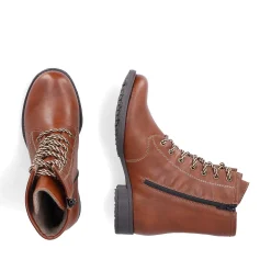 Rieker DameStøvler Med Ledning Raevebrune