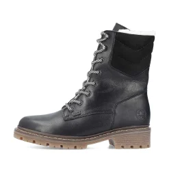 Rieker DameStøvler Med Ledning Dyb Sorte