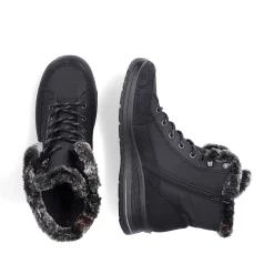 Rieker DameStøvler Med Ledning Nat Sorte