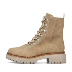 Rieker DameStøvler Med Ledning Brun Beige