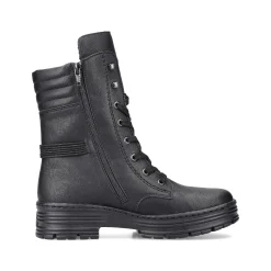 Rieker DameStøvler Med Ledning Dyb Sorte