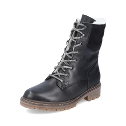 Rieker DameStøvler Med Ledning Dyb Sorte