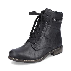 Rieker DameStøvler Med Ledning Dyb Sorte