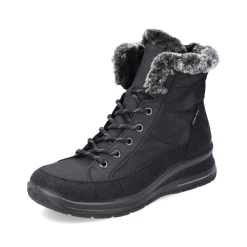 Rieker DameStøvler Med Ledning Nat Sorte