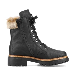 Rieker DameStøvler Med Ledning Dyb Sorte