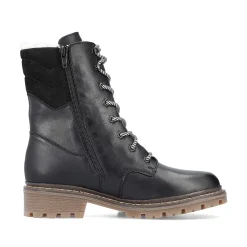 Rieker DameStøvler Med Ledning Dyb Sorte