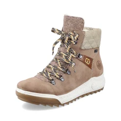 Rieker DameStøvler Med Ledning Brun Beige