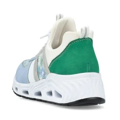 Rieker Dametofler Baby Bla-Creme Hvid