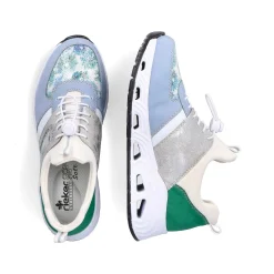 Rieker Dametofler Baby Bla-Creme Hvid