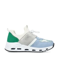 Rieker Dametofler Baby Bla-Creme Hvid