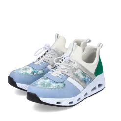 Rieker Dametofler Baby Bla-Creme Hvid