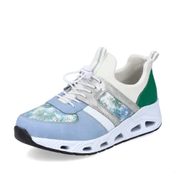 Rieker Dametofler Baby Bla-Creme Hvid