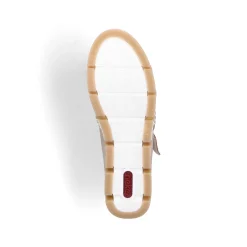 Rieker Dametofler Brun-Beige