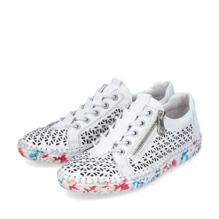 Rieker Dametofler Gamle Hvide