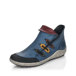 Rieker Dametofler Havbla