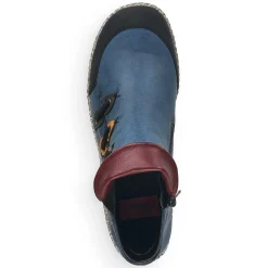 Rieker Dametofler Havbla