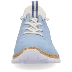 Rieker Dametofler Himmelbla