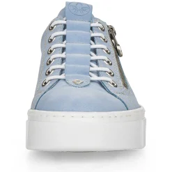 Rieker Dametofler Himmelbla