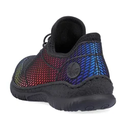 Rieker Dametofler I Regnbuefarver