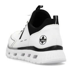 Rieker Dametofler Krystal Hvid