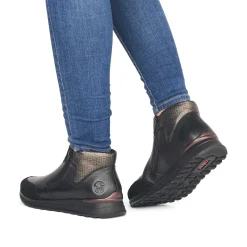 Rieker Dametofler Kulsort