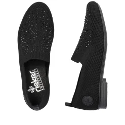 Rieker Dametofler Kulsort