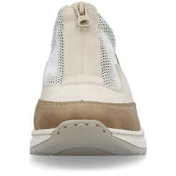 Rieker Dametofler Lys Beige
