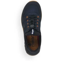 Rieker Dametofler Marinebla