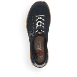 Rieker Dametofler Marinebla