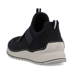 Rieker Dametofler Marinebla