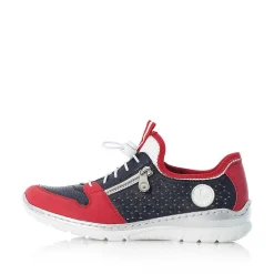 Rieker Dametofler Marinebla-Ildrode