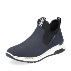 Rieker Dametofler Marinebla