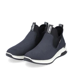 Rieker Dametofler Marinebla