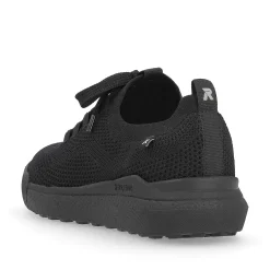 Rieker Dametofler Midnight Black