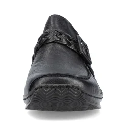 Rieker Dametofler Midnight Black