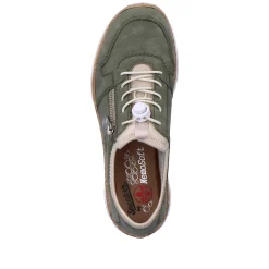 Rieker Dametofler Mintgronne