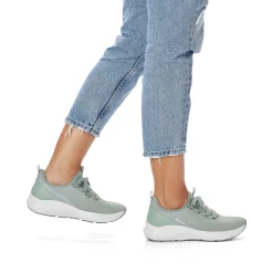 Rieker Dametofler Mintgronne