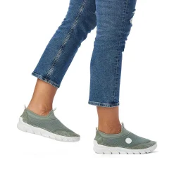 Rieker Dametofler Mintgronne