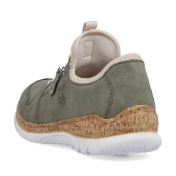 Rieker Dametofler Mintgronne