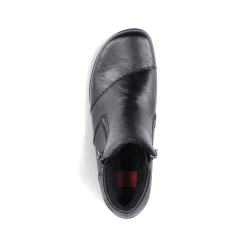 Rieker Dametofler Nat Sorte