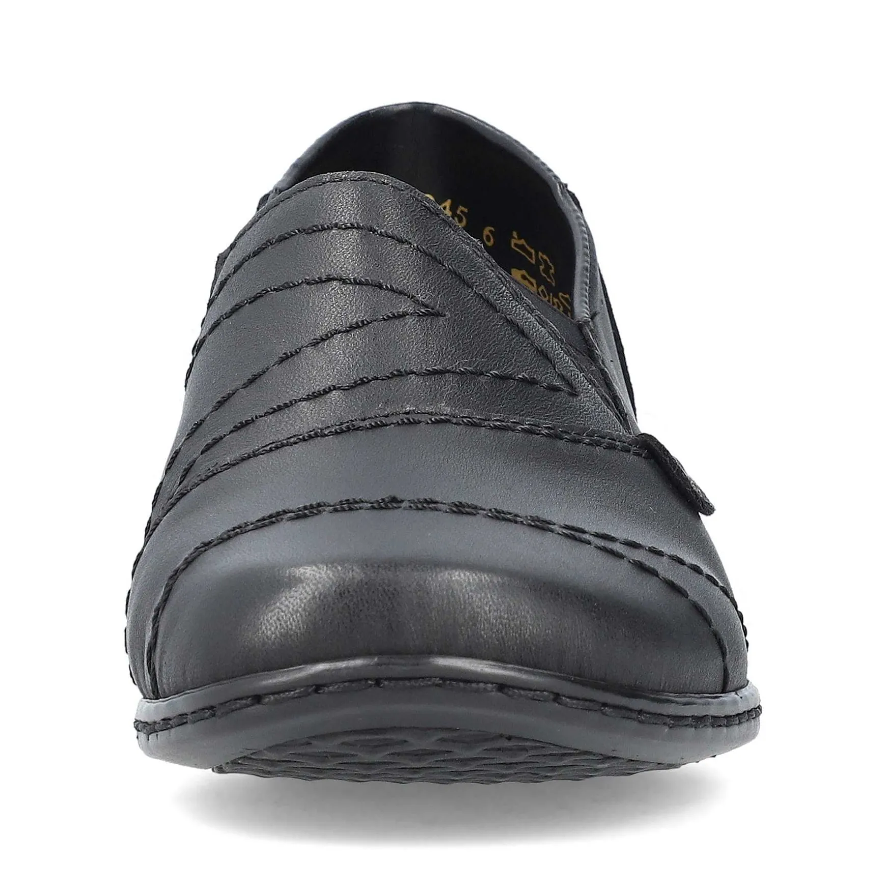 Rieker Dametofler Nat Sorte