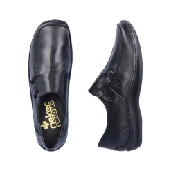 Rieker Dametofler Nat Sorte