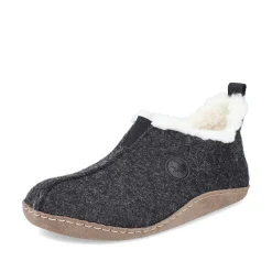 Rieker Dametraesko Asfalt Sort