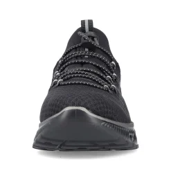 Rieker Dametraesko Asfalt Sort